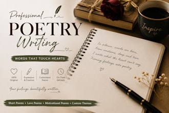 write custom heartfelt poems for any occasion