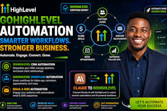 gohighlevel CRM automation gohighlevel workflow automation claude to gohighlevel