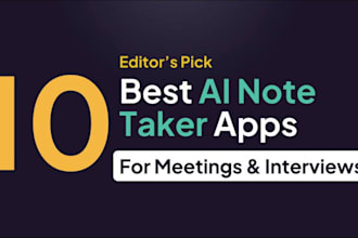 build note taking app ai meeting voice summarizer lecture assistant saas crm app