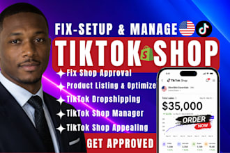 fix tiktok shop setup tik tok shop manage tiktok shop help in tiktok shop appeal