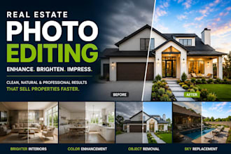 edit real estate photos, property images, hdr and photo enhancement