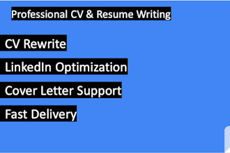 rewrite your CV resume and optimize your linkedin profile