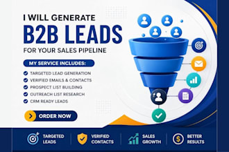 generate targeted b2b leads for your sales pipeline