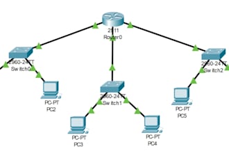 assist you with ccna, cisco packet tracer, and network configuration