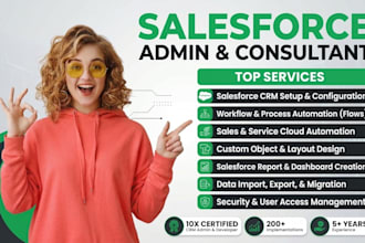 setup salesforce CRM, customization and integrate for business