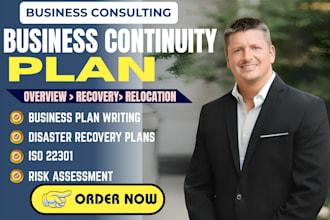 develop business continuity disaster recovery plan, bcp, iso 22301