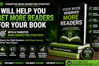 help you get more readers for your book with a targeted book marketing strategy