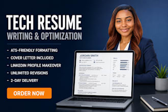 write ats tech resume, faang resume for IT and cybersecurity