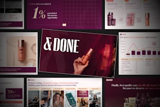 design a premium investor pitch deck for fundraising