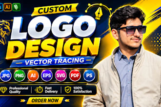 vectorize logo, vector tracing, redraw, convert image to vector