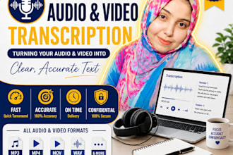 accurate audio and video transcription