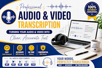 accurate audio and video transcription