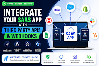 integrate your saas app with third party apis and webhooks