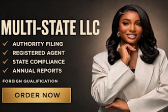register multi state llc with foreign qualification and annual compliance