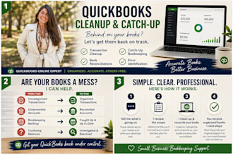 clean up and catch up your quickbooks online bookkeeping