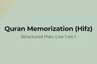 guide you through quran memorization with a structured plan