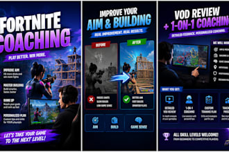 do fortnite coaching and teach how to earn first earns