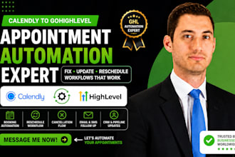 ix gohighlevel calendly reschedule and ghl appointment update automation