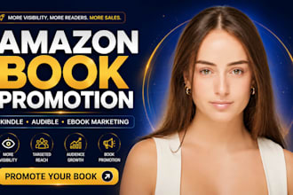 do amazon audible audiobook promotion, kindle book promotion ebook marketing
