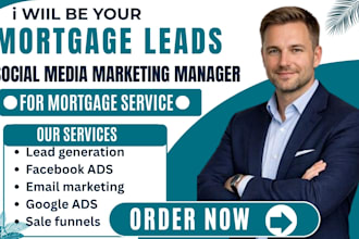 generate quality mortgage leads, home loan using facebook ads and google ads