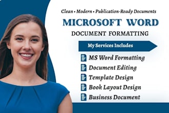 microsoft word document formatting ms word edit ms kindle report template design