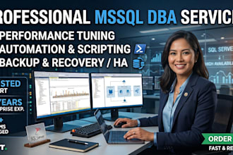 automate mssql tasks and maintenance using powershell and sql agent