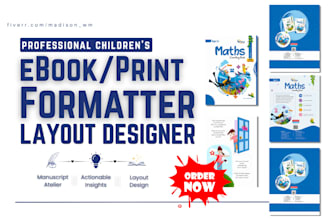 do children book formatting canva interior design kids story book KDP publishing