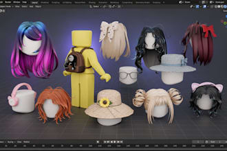 create roblox ugc, roblox accessories, 3d model, wearable, roblox avatar, game