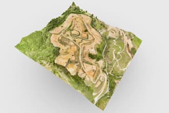 turn terrain lidar scan to 3d surface mesh, 3d perlin noise terrain generation