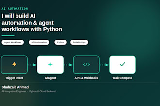 build ai automation and agent workflows in python