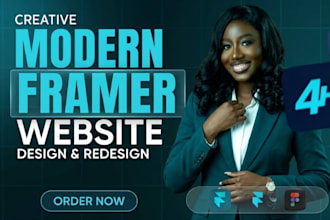 design and develop framer website, figma to framer and framer landing page