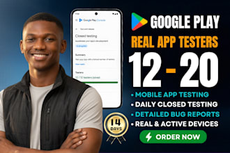 20 testers 12 testers 20 app testing google play closed testing 20 app testers