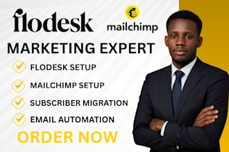 setup flodesk subscribers mailchimp tags forms email automation