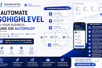 gohighlevel automation go high level expert workflow automation ghl automation