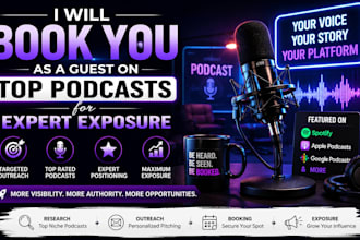 book you as a guest on top podcasts for expert exposure