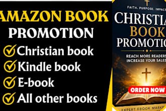 do amazon book marketing christian book promotion and ebook marketing KDP book