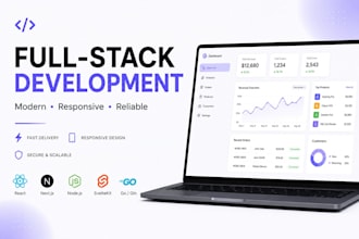 build a modern full stack website or web application