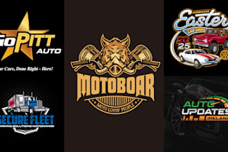 design automotive, automobile, and auto industry logo for your business