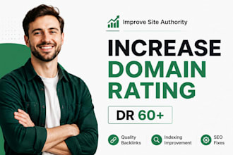 improve ahrefs DR, build links, audit SEO, fix crawl, index