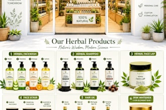 create professional herbal and cosmetic product formulations