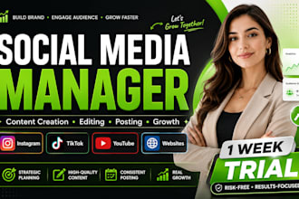 do anything social media related instagram tiktok youtube