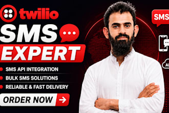 build twilio SMS automation for marketing, alerts and customer updates