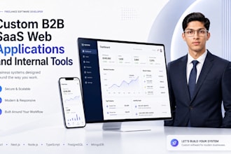 build custom b2b saas web applications and internal tools