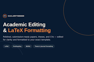 edit and latex format your research paper