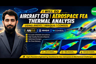 do aircraft cfd aerospace fea thermal analysis using ansys abaqus comsol