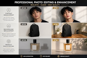 professionally edit and enhance your photos realistically