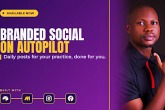 automate branded social media content for your clinic or practice