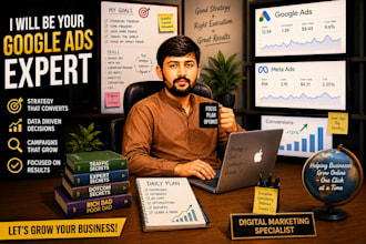 setup and manage google ads for umrah and hajj travel services
