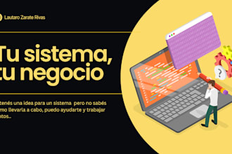 desarrollaré tu sistema web personalizado para tu negocio