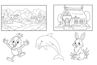 design kids coloring and activity books